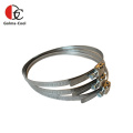 Plastic Cover Galvanized SS Adjustable Band Pipe Clamp